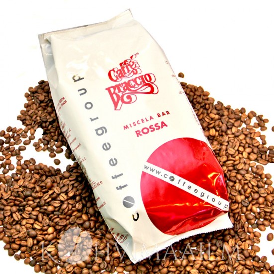 Caffe Braccio ROSSA кофе в зернах 1000 гр.